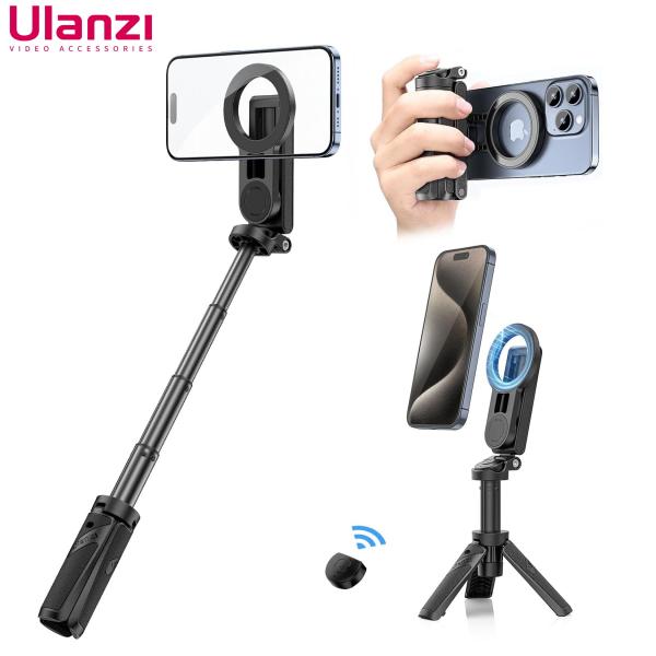 Ulanzi JJ03 スマホ三脚 多機能スマホグリップ masgafeに対応 ミニ三脚 折りたたみ...