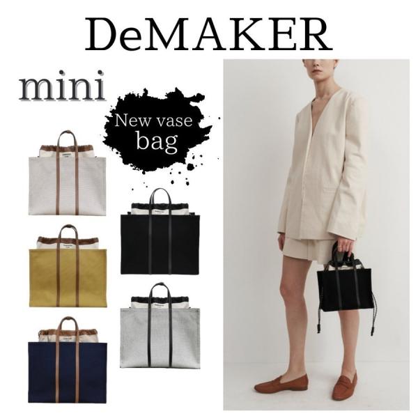 【DeMAKER】ディメーカー new vase mini Bag キャンバス トート ショルダー ...