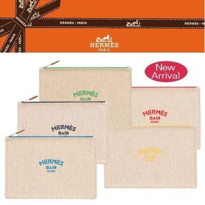 HERMES フラットポーチ＆クラッチ GM ニュー NEW ヨッティング
