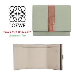 SALE!! LOEWE ロエベ トライフォールド ウォレット 三つ折りミニ財布