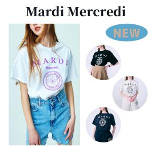 【メール便可】MARDI MERCREDI マルディメクルディ TSHIRT UNIV Tシャツ マルディ ロゴ 韓国