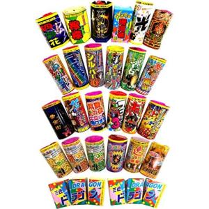 美麗噴出花火30本セットAC6超きれい特選噴出花火詰め合わせセット