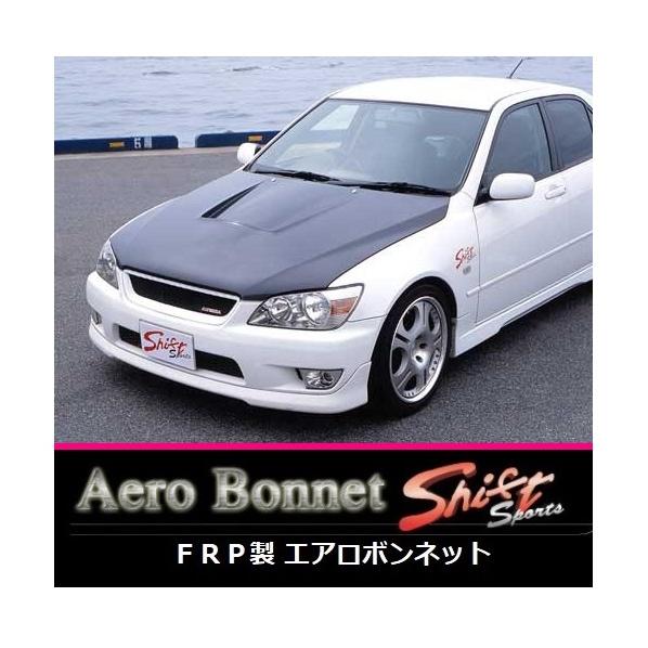 ◆Shift sports FRPエアロボンネット アルテッツァ SXE10/GXE10　