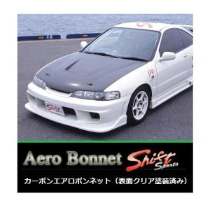 DC2 インテグラ カーボンボンネット DC2 インテグラ タイプR エアロボンネット カーボンFRP 取付込