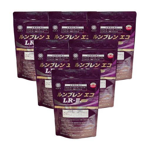 【正規販売店】 ルンブレンエコ LR3（180粒/約1ヶ月分）×6袋セット/ ミミズ サプリ（LR末...
