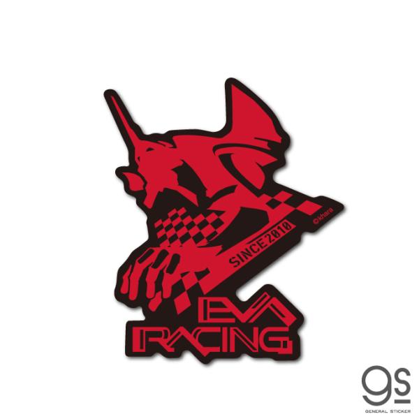 エヴァンゲリオン EVARACING 初号機 赤 キャラクターステッカー グッズ ストア LCS-1...