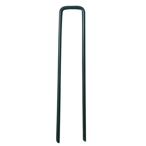 高高度U字ピン タフアンカー 100本入り 巾3cm x 高さ15.3cm GP153 人工芝 防草...