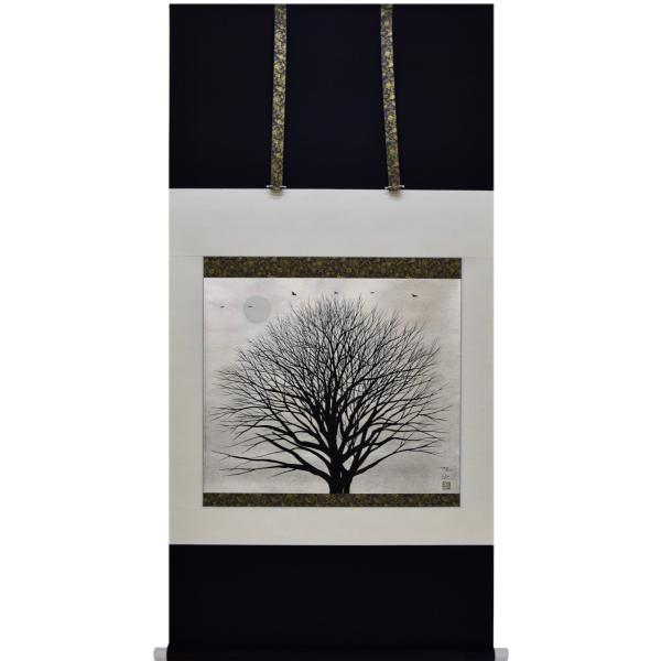 掛け軸 夕奏 モダン オシャレ インテリア 堂画廊　