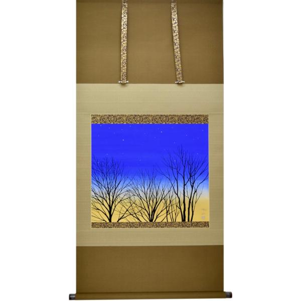 掛け軸 天体の音楽 モダン オシャレ インテリア 堂画廊　