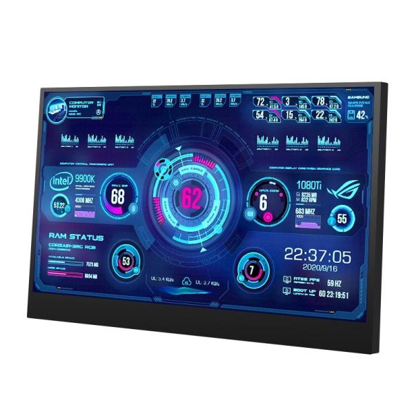 7インチ IPS HDモニタリングディスプレイ AIDA64対応