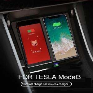 Tesla model 3 2019-2020 10W センターコンソール ワイヤレス デュアル 急速充電ボード｜synergy2
