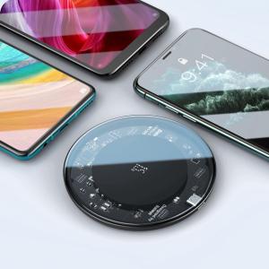 スケルトン Qi ワイヤレス充電器 15W iPhone Android スマートフォン｜synergy2