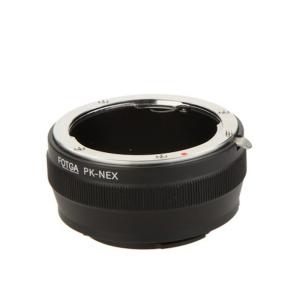 Fotga PK-NEX アダプター デジタルリング  Pentax PK K マウントレンズ→