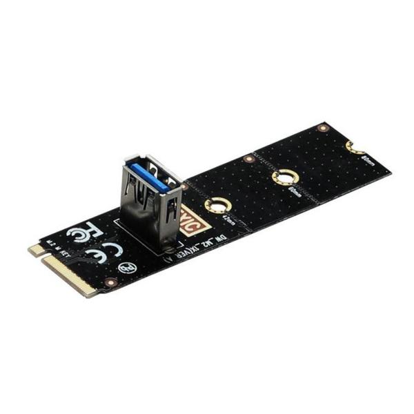 M.2 NGFF → USB 3.0コンバーター PCI-e 1X ライザー 2240 2260 2...
