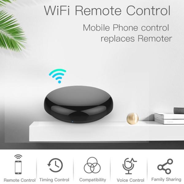 Amazon Alexa Google Home対応 360° Wi-Fiスマート赤外線 リモコン