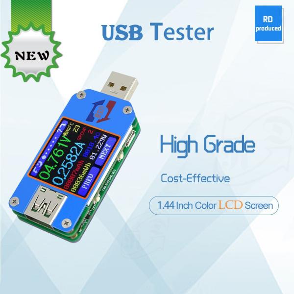 USB 2.0 Type-C 電流・電圧・充電ケーブルインピーダンス チェッカー テスター Blue...
