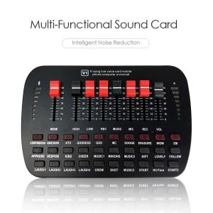 Moukey オーディオミキサー 6チャンネル usb DC 5V超低ノイズ サブ