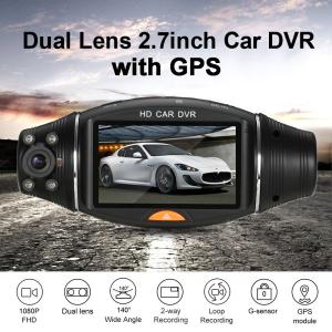 YAZACO ドライブレコーダー ミラー【センターカメラ 右ハンドル仕様