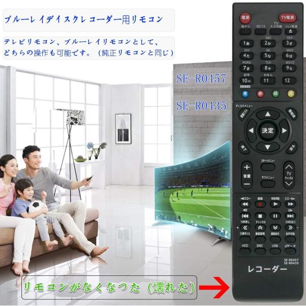 東芝 TOSHIBA レグザ BD REGZA ブルーレイディスクレコーダー用リモコン SE-R04...
