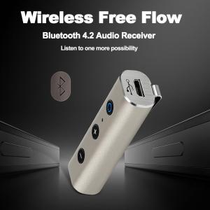 Bluetooth 4.2 クリップスタイル ワイヤレスレシーバ  ハンズフリー通話対応｜synergy2