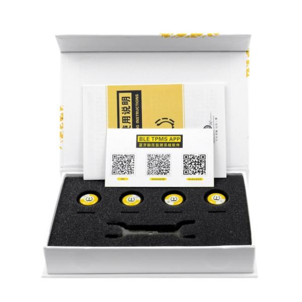 iOS Android スマートフォン・タブレット対応 TPMS (タイヤ空気圧・温度)モニターシス...