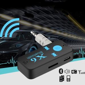 3 in 1 Bluetooth レシーバー + ハンズフリー通話 + microSDカード MP3 音楽プレーヤー｜synergy2