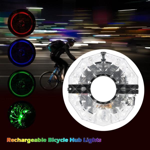 サイクリングハブデコレーション 自転車ホイール LEDランプ