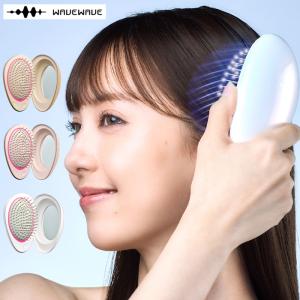 ヘッドマッサージ ブラシ マイナスイオン バイブレーション 機能搭載 WAVEWAVE EMS Brush Air mini 正規品 送料無料