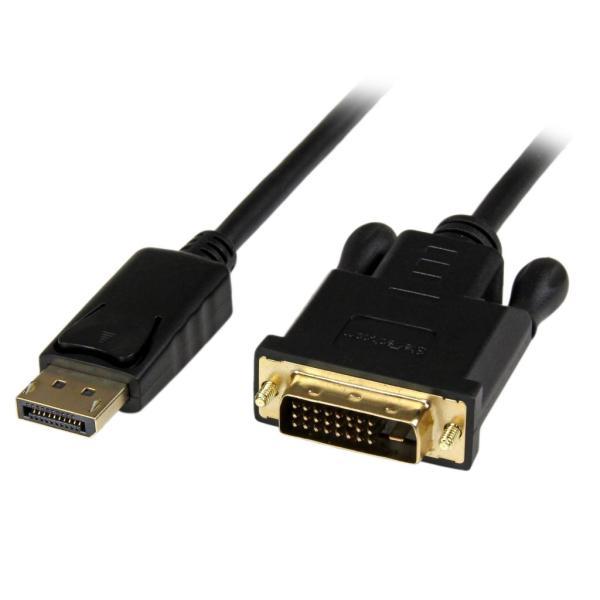 DisplayPort - DVIアクティブケーブル 91cm DP DVI変換アダプタケーブル デ...