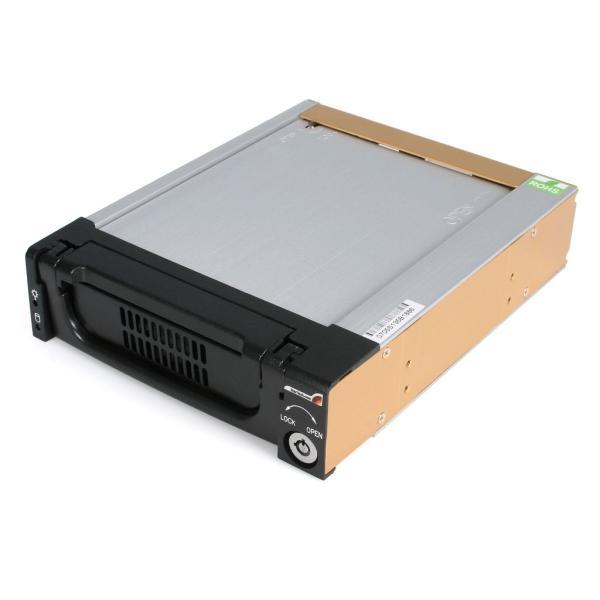 StarTech.com 5.25インチベイ内蔵型3.5インチSATA HDD用ハードディスクケース...