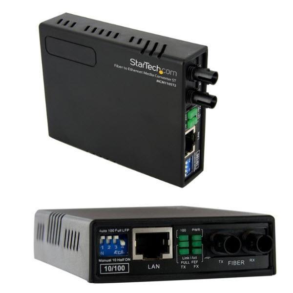 StarTech.com 光メディアコンバータ イーサネット/Ethernet(10Base-T/1...