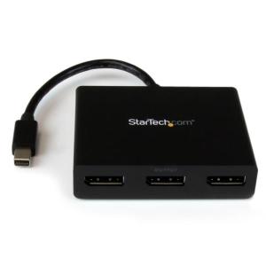 StarTech.com 3ポートMSTハブ Mini DisplayPort - 3x DsiplayPort マルチモニタースプリッタ Windowsのみ対応 MSTMDP123DP｜synnex-outlet