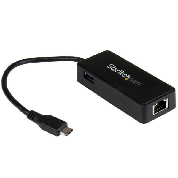 StarTech.com USB-C接続ギガビット有線LAN変換アダプタ(USB 3.0ポート x1...