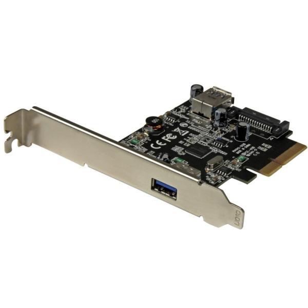 StarTech.com 2ポートUSB 3.1(10Gbps)増設PCI Expressカード U...