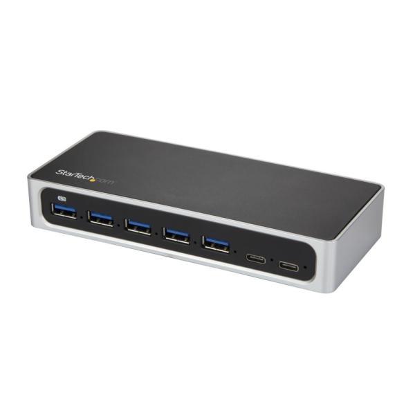 StarTech.com 7ポートUSB-Cハブ USB-C - 5x USB-A + 2x USB...