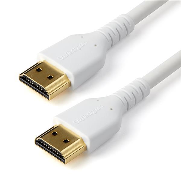 プレミアムハイスピードHDMIケーブル 2m ホワイト Premium HDMI cable規格認証...