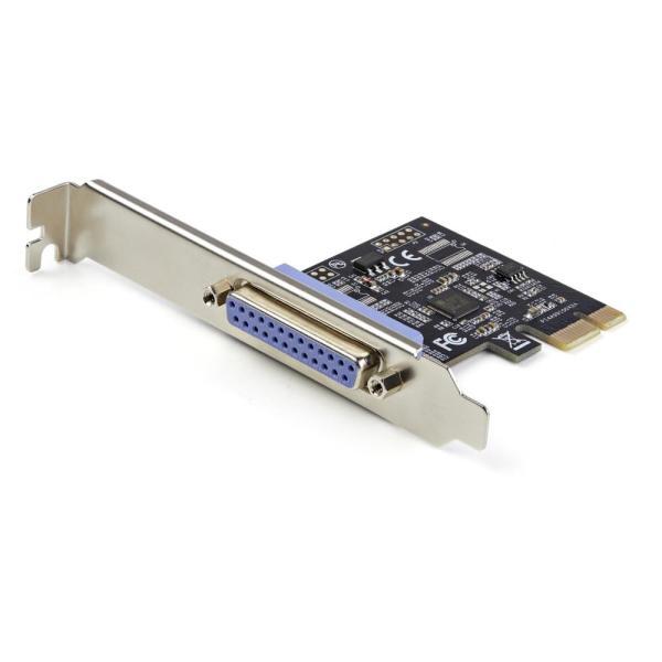 StarTech.com パラレル1ポート増設 PCI Expressインターフェースカード 標準&amp;...