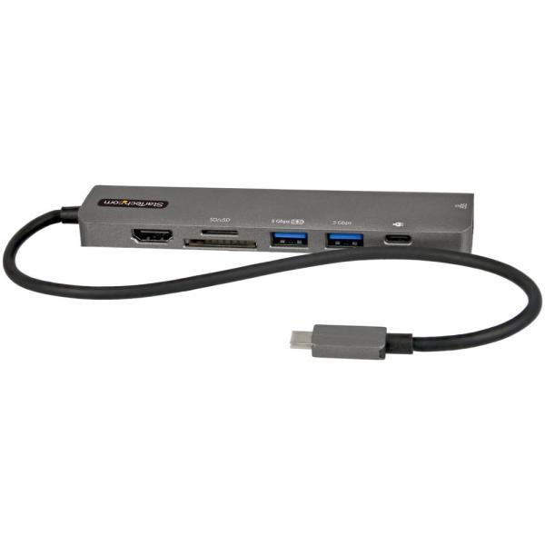 USB Type-Cマルチ変換アダプター/HDMI 2.0/USB PD/SD &amp; microSD/...