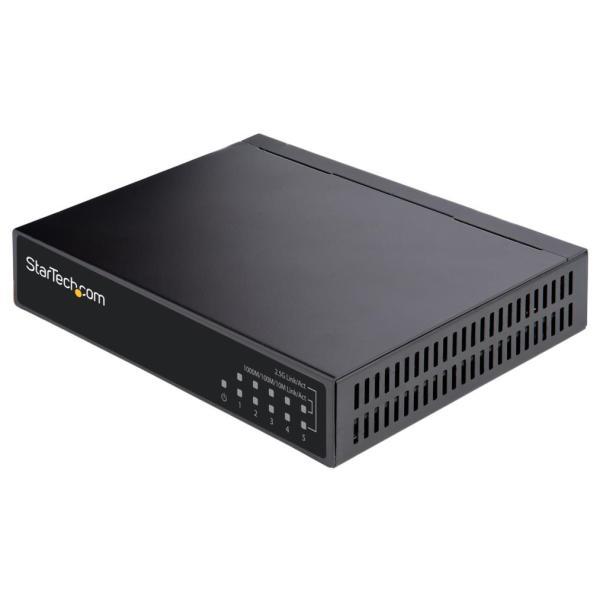 StarTech.com 2.5G対応アンマネージドスイッチ/5ポートLAN切替器/2.5GBASE...
