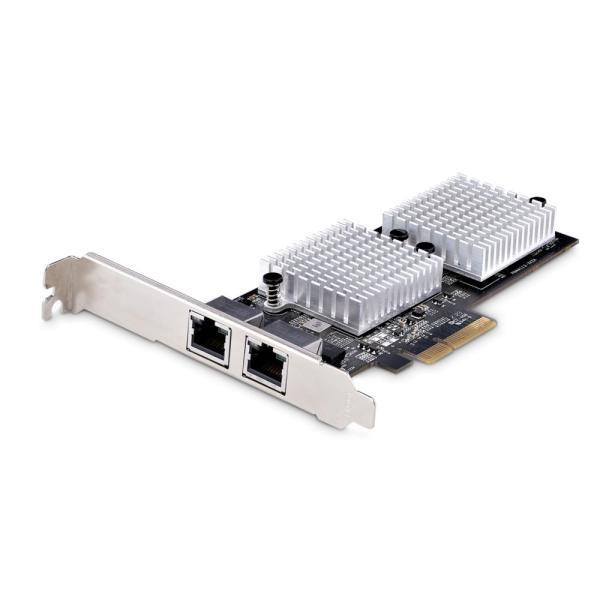 StarTech.com ネットワークアダプターカード/PCI Express x1/2ポート/10...