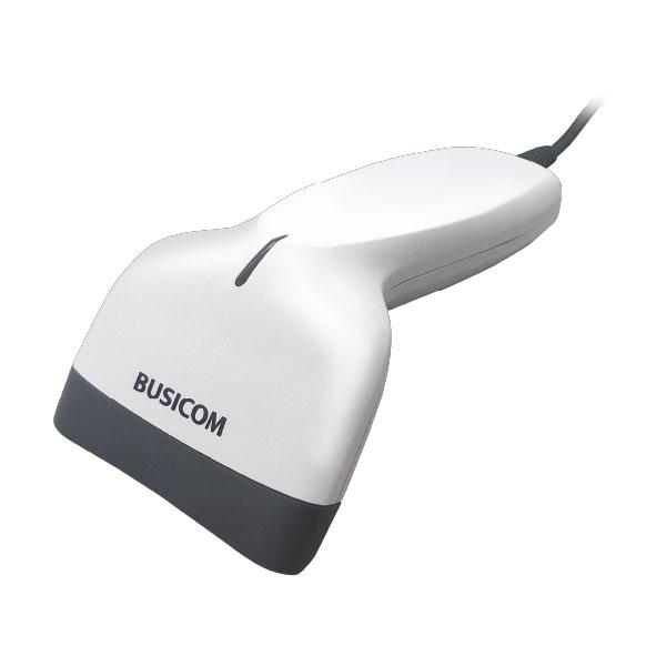 ビジコム BUSICOM 一次元バーコードリーダー BC-BR1000U USBタイプ ホワイト B...