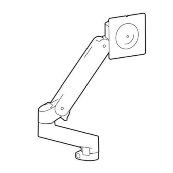 エルゴトロン LX Pro LX プロ モニターアーム拡張キット 4画面まで拡張可能 ホワイト 98...