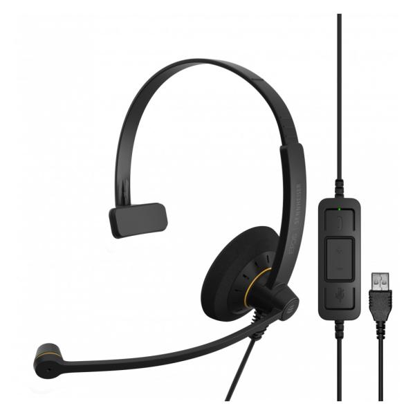 EPOS | SENNHEISER SC 30 USB ML USBヘッドセット USB-A接続 フ...