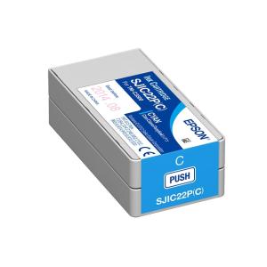 エプソン TM-C3500用 インクカートリッジ(シアン) SJIC22PC