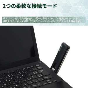 富士ソフト LTE USB ドングル +F F...の詳細画像4