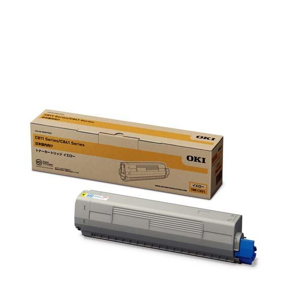 OKI トナーカートリッジ イエロー (MC8シリーズ/C8シリーズ) TNR-C3LY1