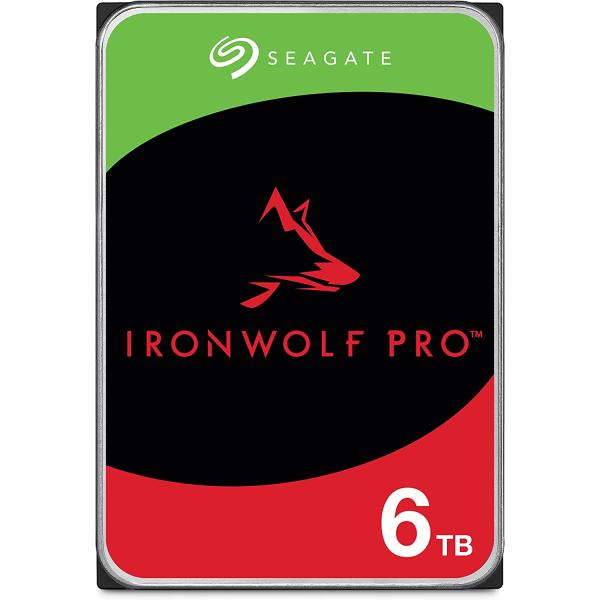 Seagate シーゲイト IronWolf Pro 3.5インチ 6TB 内蔵ハードディスク HD...