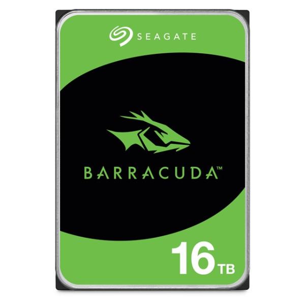Seagate シーゲイト BarraCuda 3.5インチ 16TB 内蔵 ハードディスク HDD...