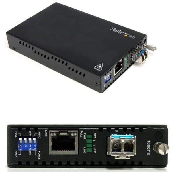 StarTech.com 光メディアコンバーター ギガビットイーサネット対応 ET91000LC2