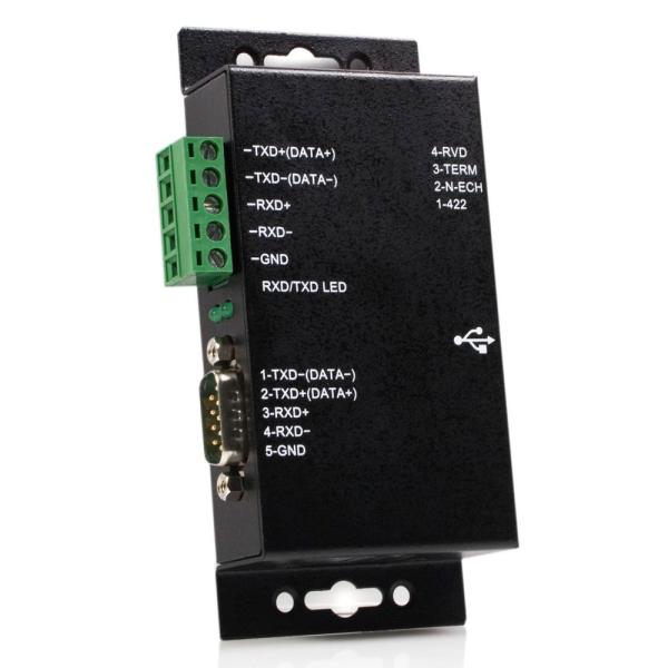 StarTech.com 産業用USB - 1ポートRS422/RS485シリアル変換絶縁型アダプタ...